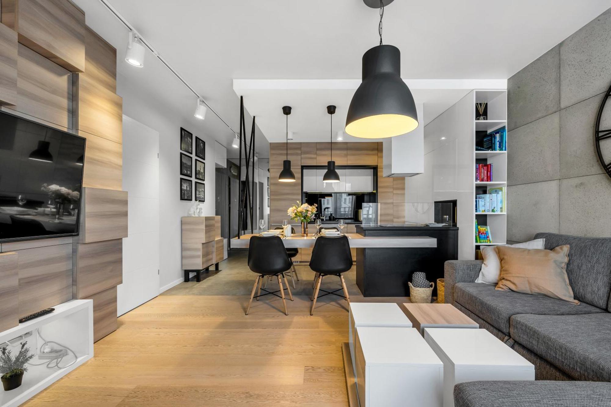 Apartment Wola - Parking, Balcony, Workdesk - By Rentujemy